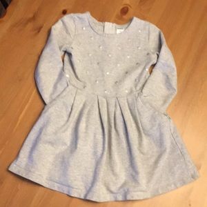 Girl sweatshirt style dress
